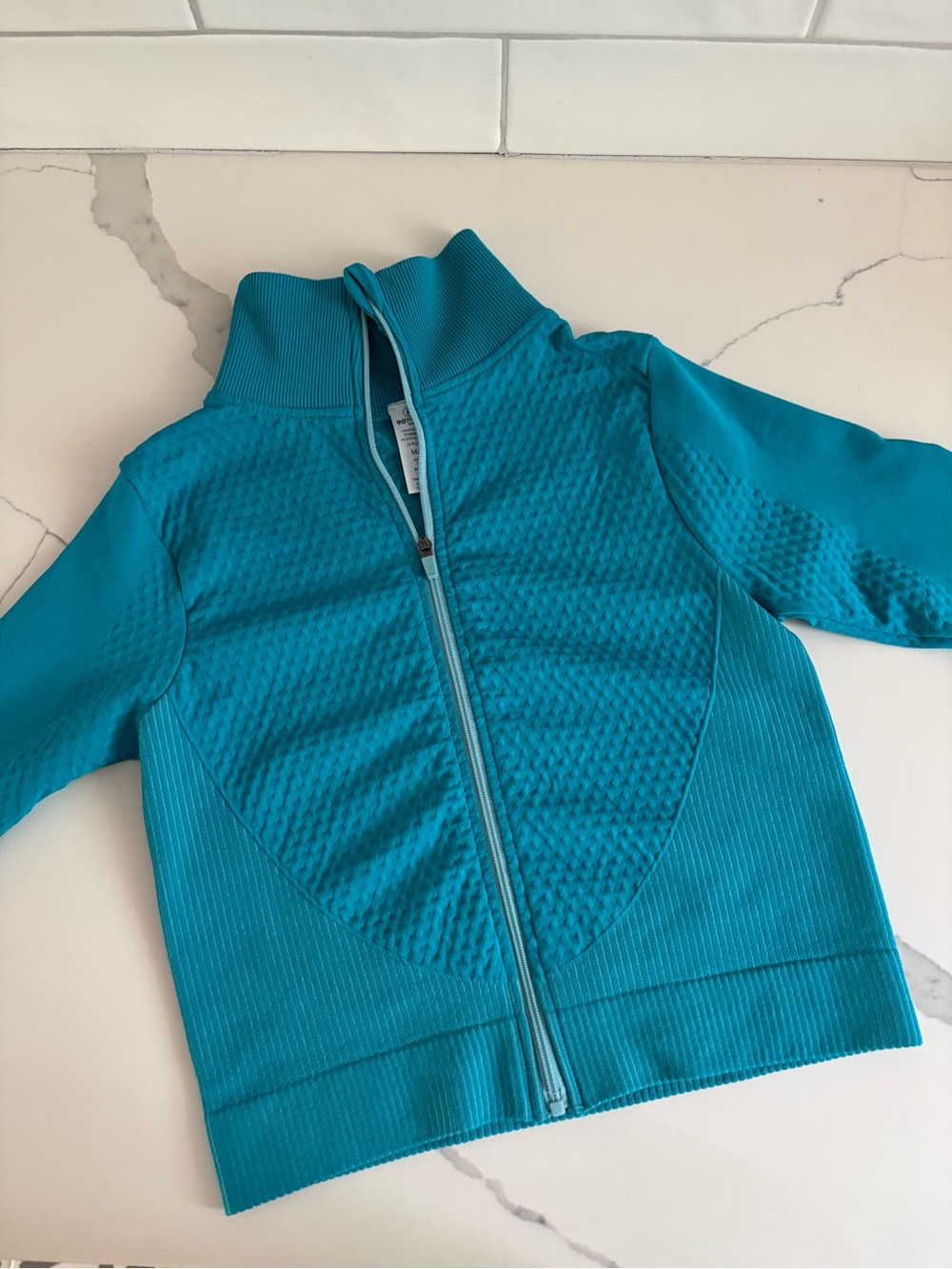 REFLEX Teal Zip-Up Athletic Zip-Up